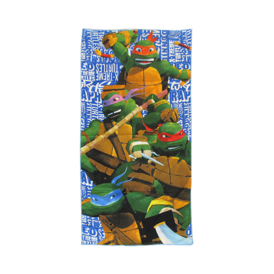Bloomington Ninja Turtles Microfibre Beach Towel - 70 x 137cm