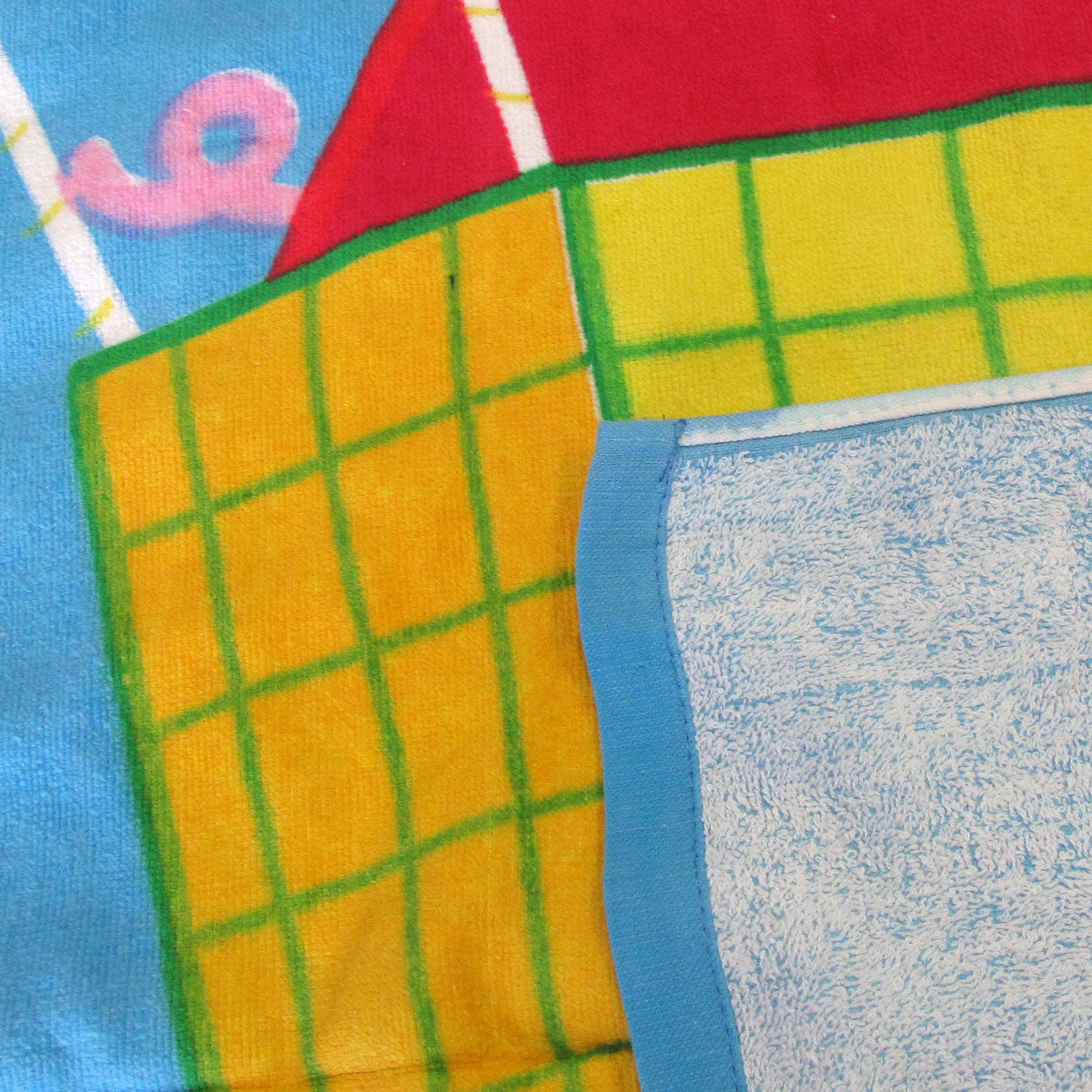 Bloomington Peppa Pig Hot Air Balloon Cotton Beach Towel - 70 x 135cm
