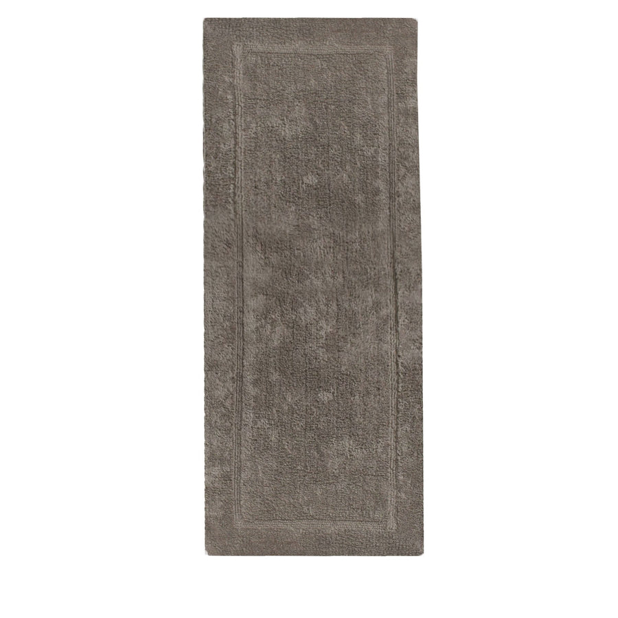 Axel 100% Cotton Bath Runner 55 x 150 cm - 1900GSM, Solid Colour Design, Chocolate - SuperSaverAU - view 1