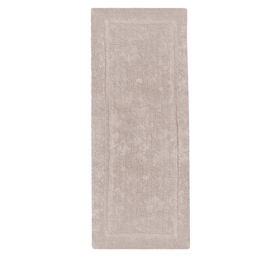 Axel 100% Cotton Bath Runner 55 x 150 cm - 1900GSM, Solid Colour Design, Oatmeal - SuperSaverAU - view 1