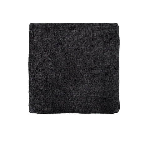 Impressions Australia Oxford Chenille Cushion Cover 45 x 45 cm - Black, Solid Colour - SuperSaverAU - view 1