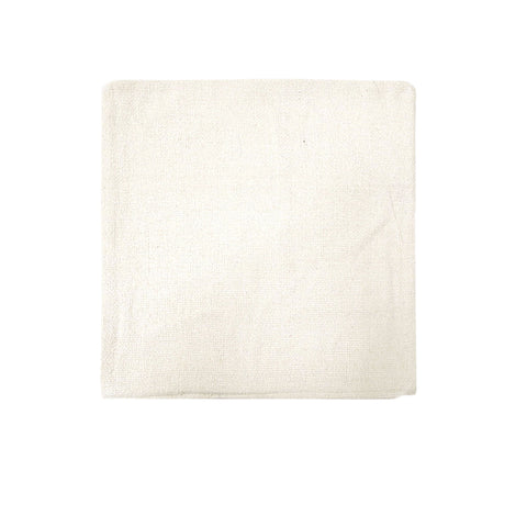 Impressions Australia Oxford Chenille Cushion Cover 45 x 45 cm - Cream, Solid Colour - SuperSaverAU - view 1