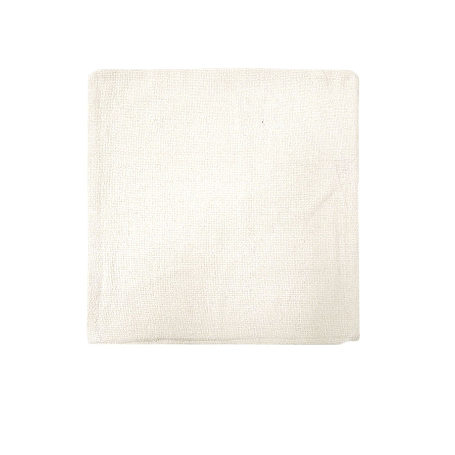 Impressions Australia Oxford Chenille Cushion Cover 45 x 45 cm - Cream, Solid Colour - SuperSaverAU - view 1