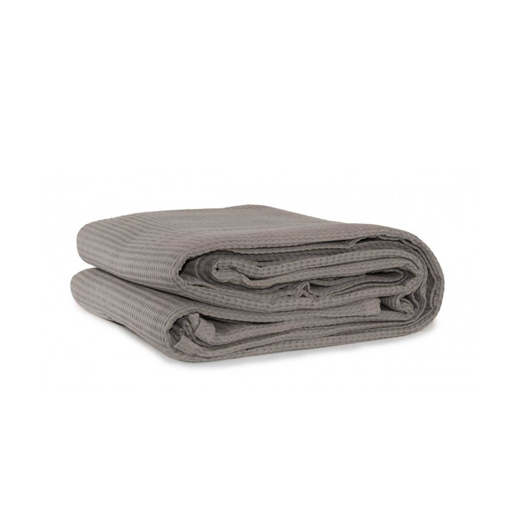 Jason Cotton Waffle Blanket Latte - 180 x 245 cm, 100% Cotton, Waffle Design - SuperSaverAU - view 1