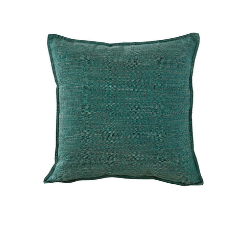Jason Linen Look Square Filled Cushion 44 x 44 + 1 cm - Textured Design, Teal - SuperSaverAU - view 1