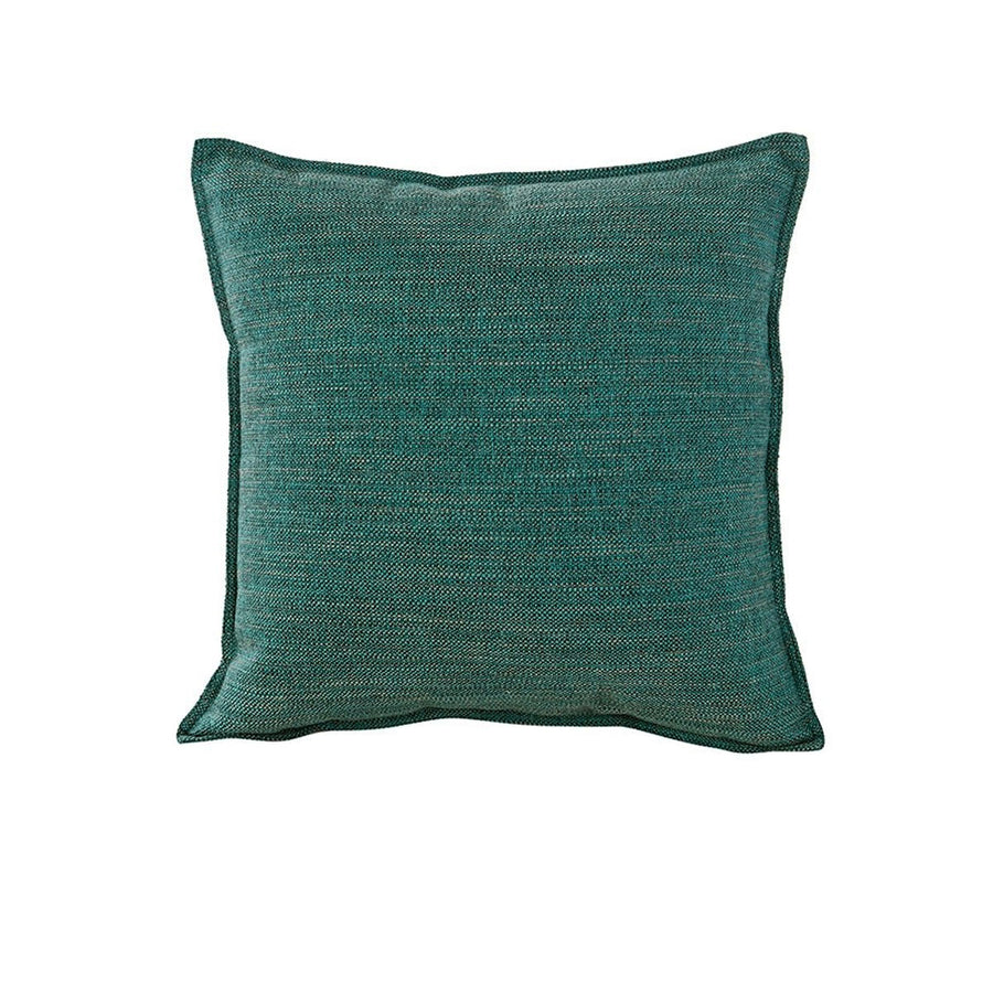 Jason Linen Look Square Filled Cushion 44 x 44 + 1 cm - Textured Design, Teal - SuperSaverAU - view 1
