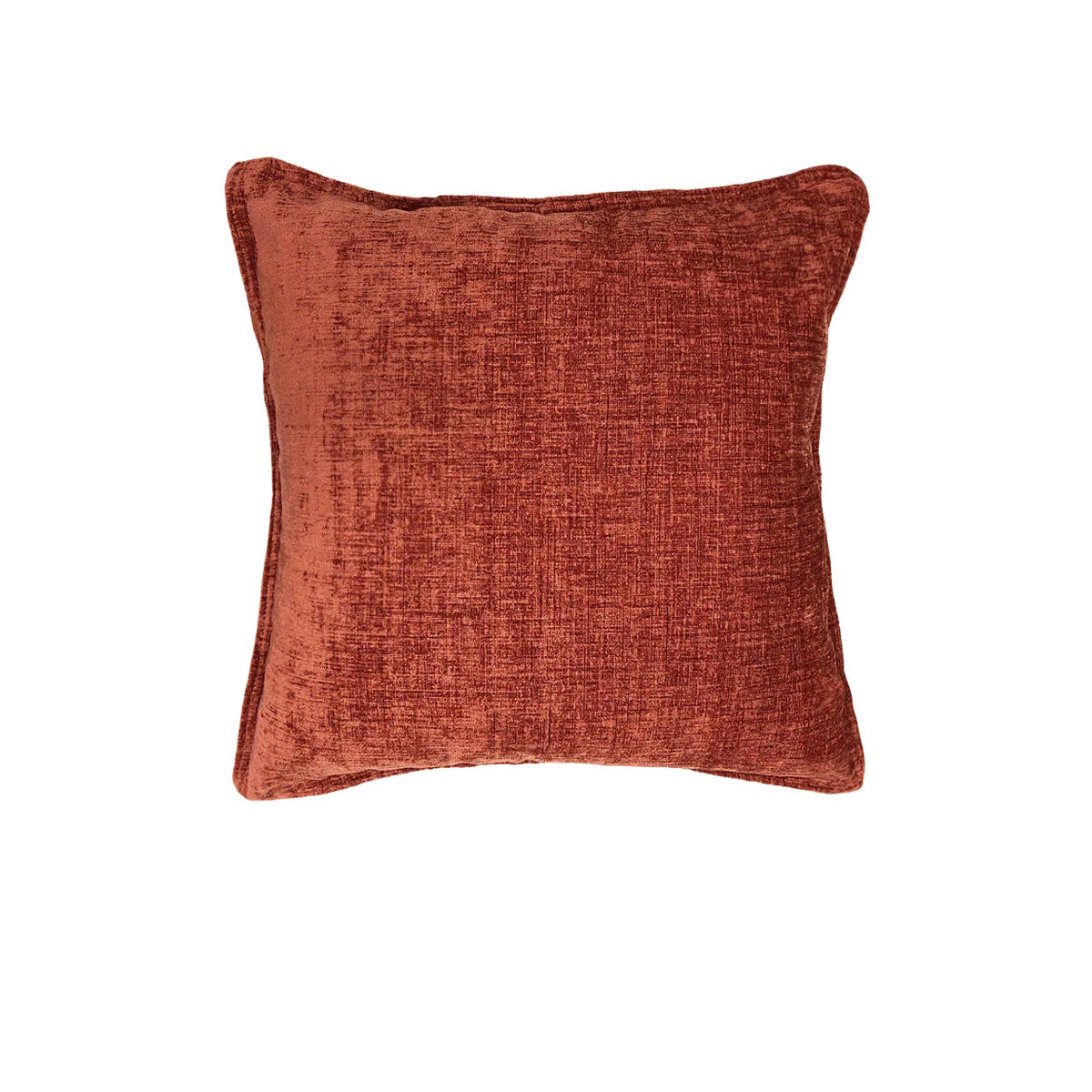 Jason Parker Russet Square Cushion 44 x 44 cm - Chenille Design, Tailored Edge - SuperSaverAU - view 1
