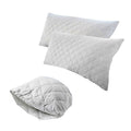 Jason Quilted Cotton King Pillow Protectors Twin Pack 51 x 91 cm - Dust Mite & Stain Resistant - SuperSaverAU - view 1