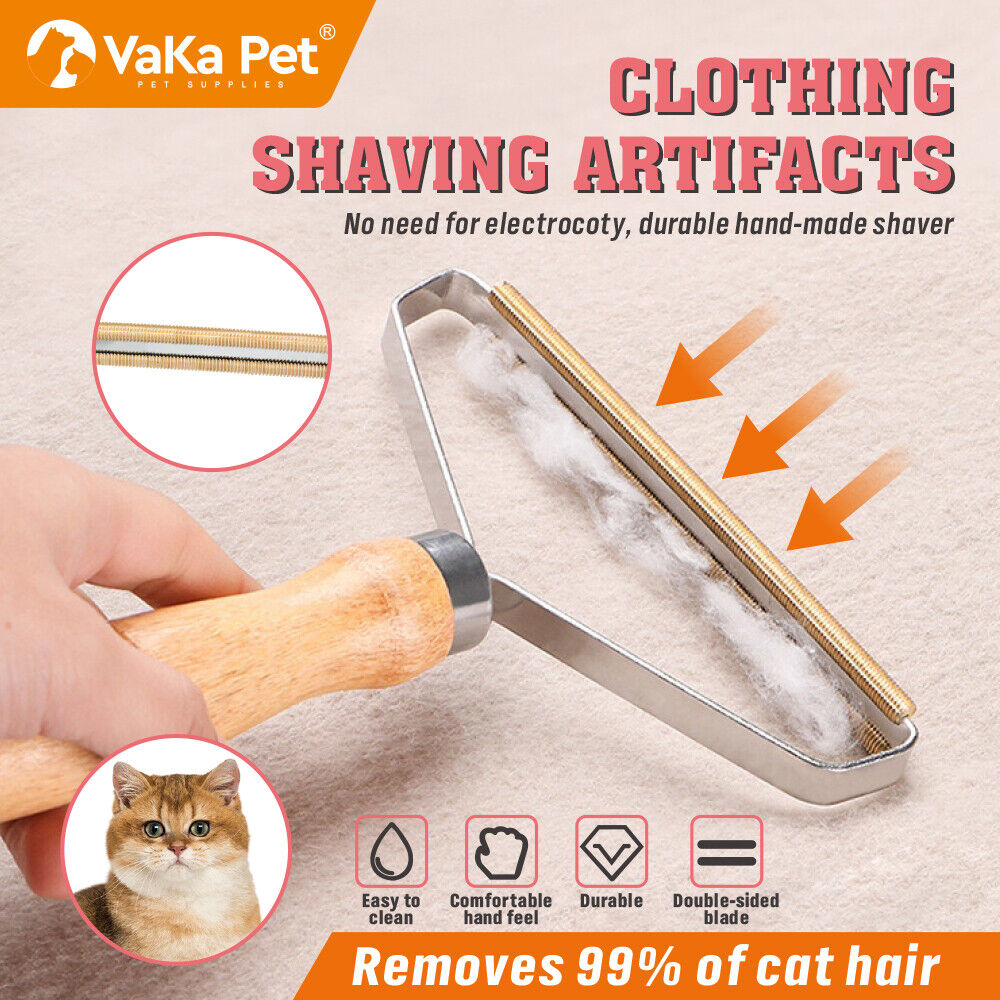 Portable Lint Remover for Pet Hair, Wood & Copper, Fast & Easy to Use - SuperSaverAU - view 2