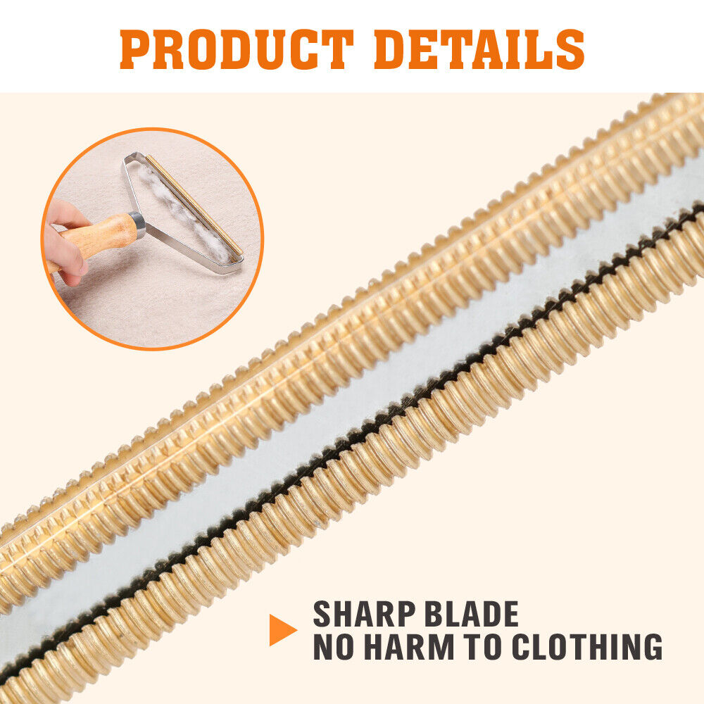 Portable Lint Remover for Pet Hair, Wood & Copper, Fast & Easy to Use - SuperSaverAU - view 7