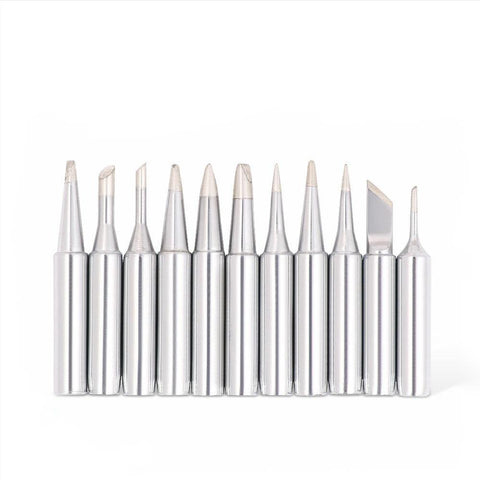 11Pc Soldering Iron Tips Solder Rework Lead Free Hakko Soldering Station AU - SuperSaverAU - view 1