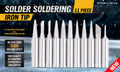 11Pc Soldering Iron Tips Solder Rework Lead Free Hakko Soldering Station AU - SuperSaverAU - view 2
