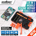 HORUSDY 18 in 1 Mobile Phone Repair Tools Kit Pry Opening Tool Screwdriver - SuperSaverAU - view 1