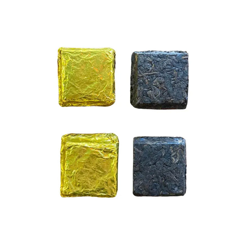 Golden Cubic Ripe Pu Er Tea 5 x 100g - SuperSaverAU - view 2