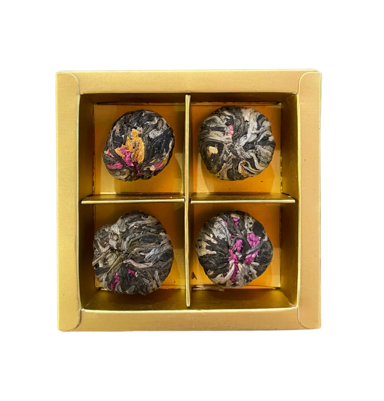 Long's Tea Blooming Flower Tea Box - 4 Flowering Teas - SuperSaverAU - view 1