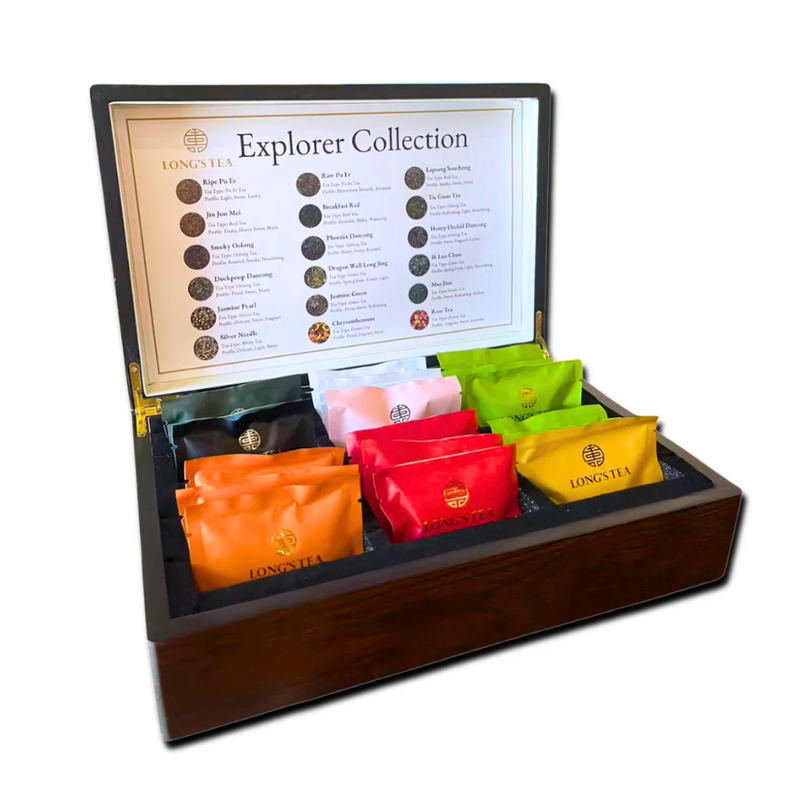 Long's Tea Explorer Collection - 18 Unique Chinese Teas