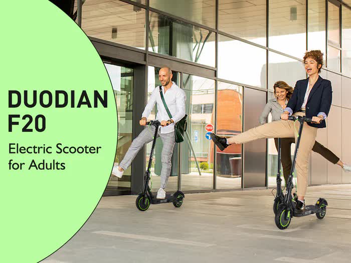 BUNA Classic Electric Scooter with 350W Motor & 25km Range