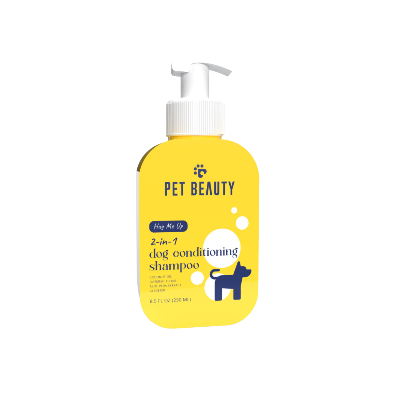 HUG-ME-UP 2-IN-1 Dog Conditioning Shampoo 500ml - Vegan, Hypoallergenic, Made in Australia