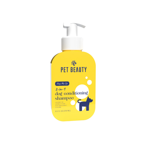 HUG-ME-UP 2-IN-1 Dog Conditioning Shampoo 500ml - Vegan, Hypoallergenic, Made in Australia - SuperSaverAU - view 1
