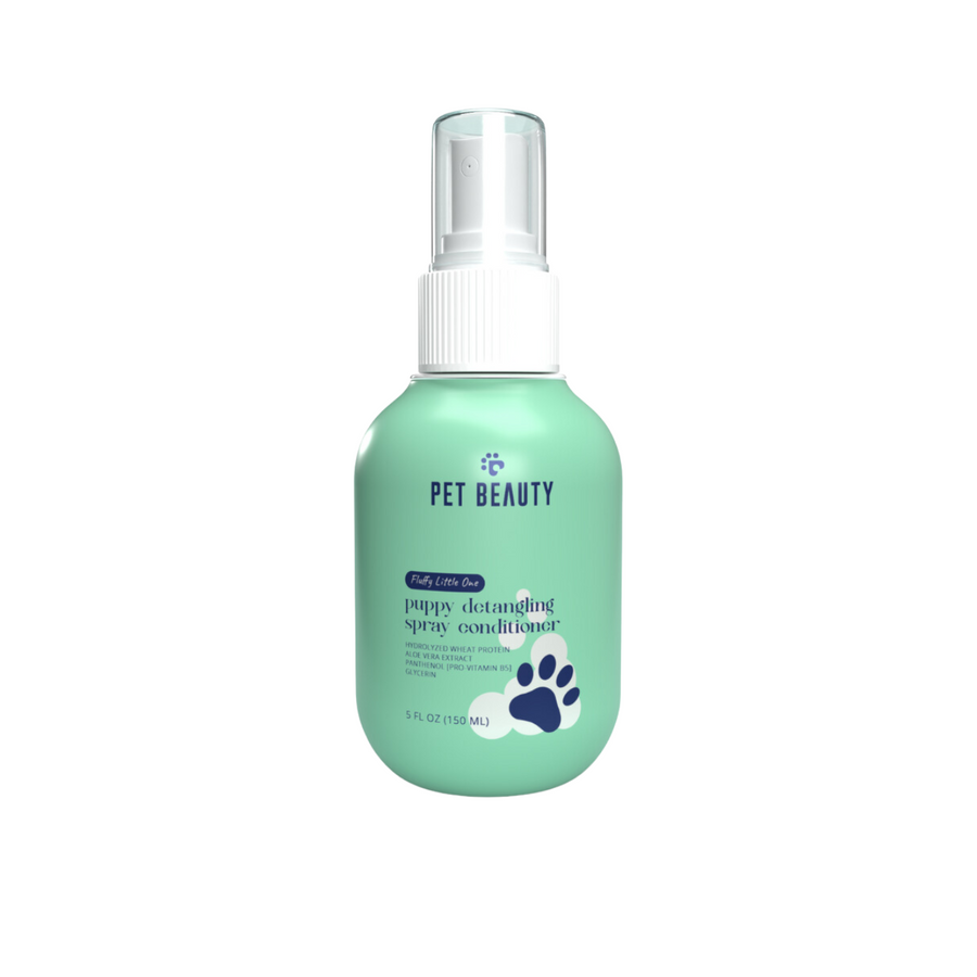 FLUFFY LITTLE ONE Puppy Detangling Spray Conditioner 250ml - Vegan, Hypoallergenic - SuperSaverAU - view 1
