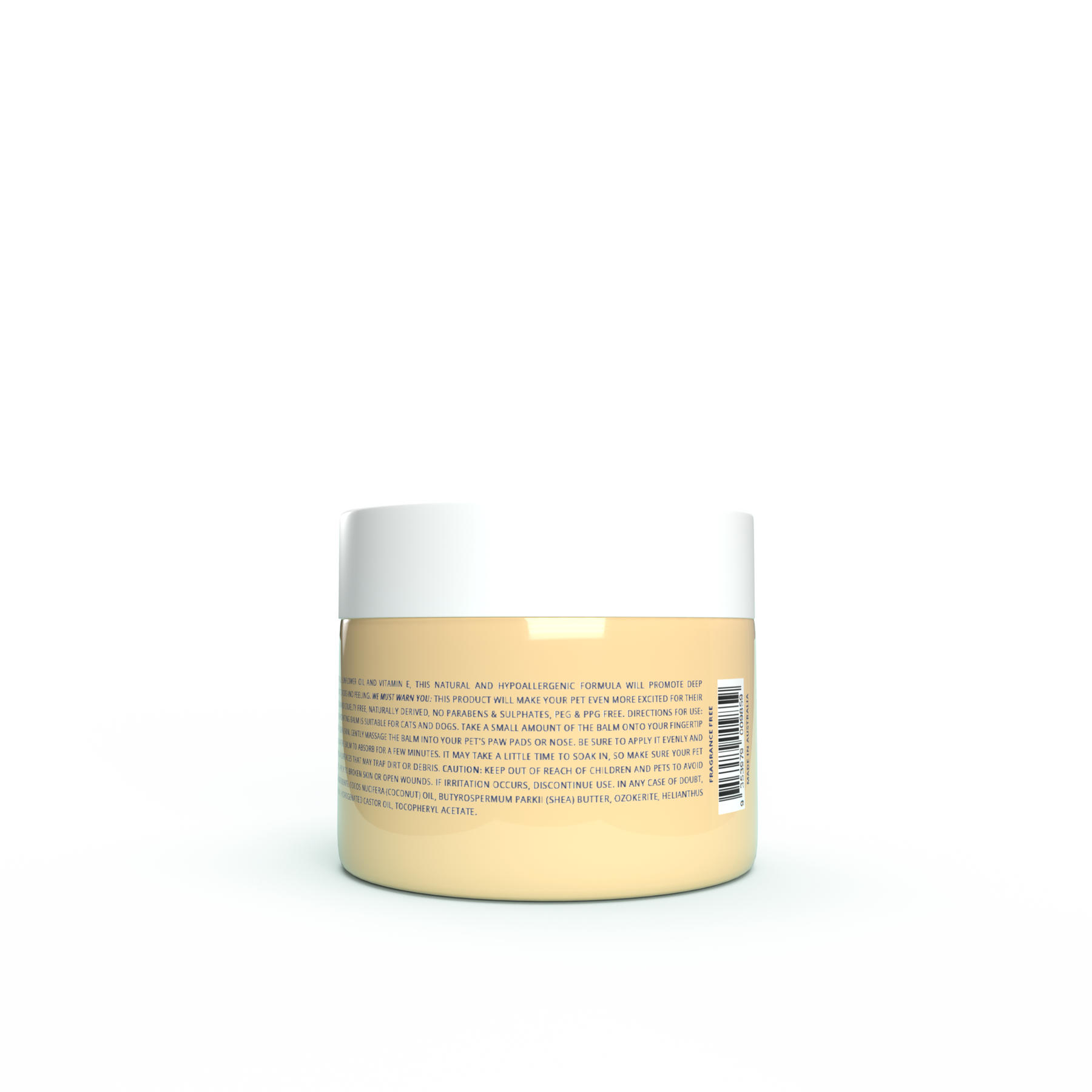 PAWSOME BALM Paw & Nose Hydrating Balm - Vegan, Natural, 100g - SuperSaverAU - view 2