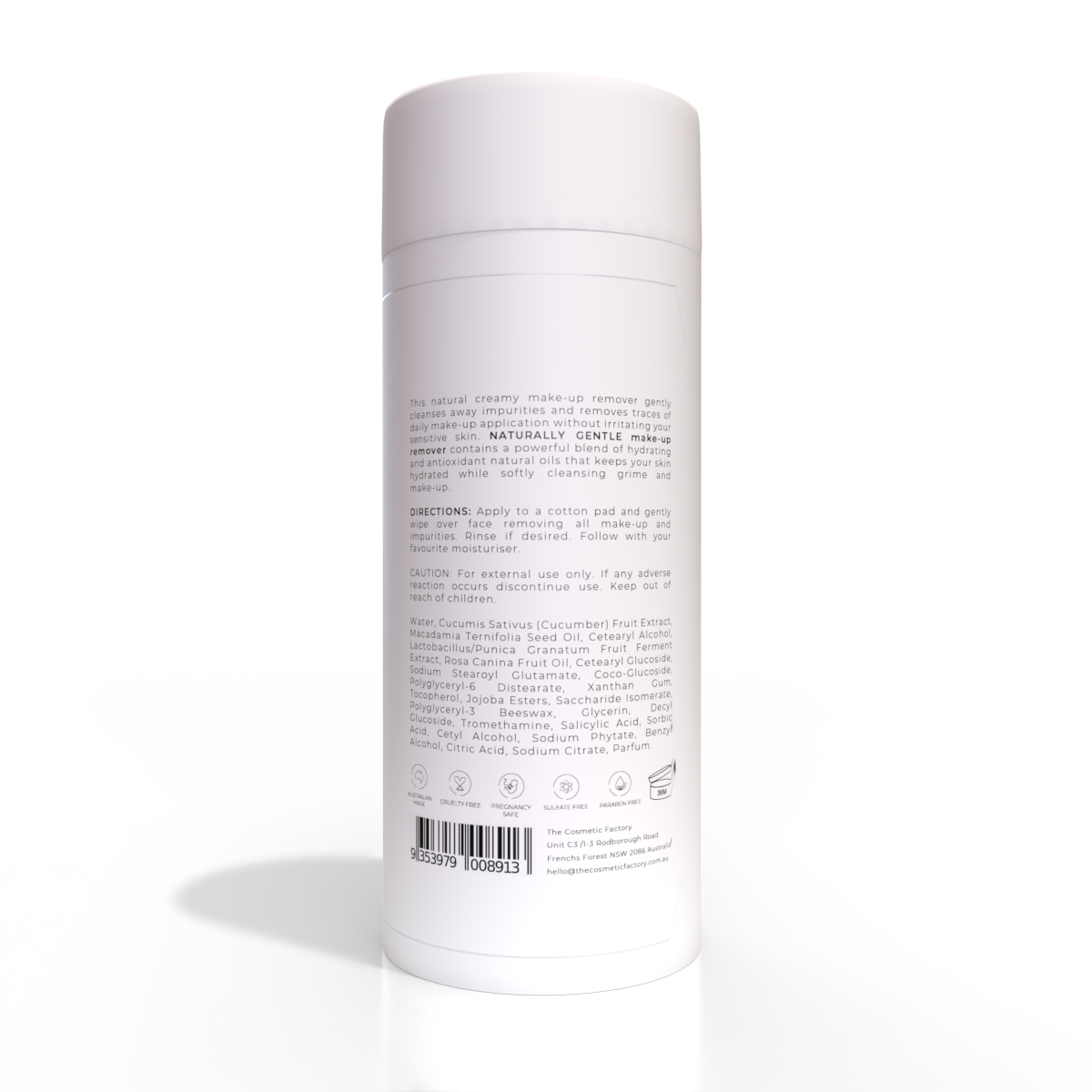 NATURALLY GENTLE Make-Up Remover | 200ML | Hydrating & Antioxidant Formula - SuperSaverAU - view 2
