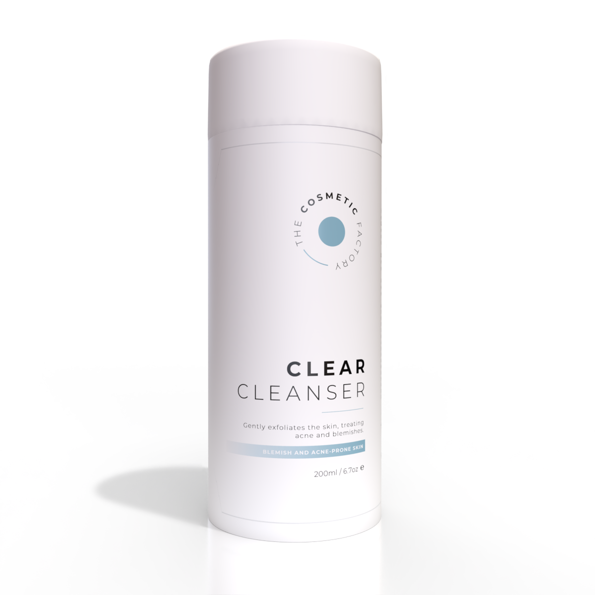 CLEAR Foaming Cleanser | 200ML - Exfoliates, Treats Acne, Gentle Formula