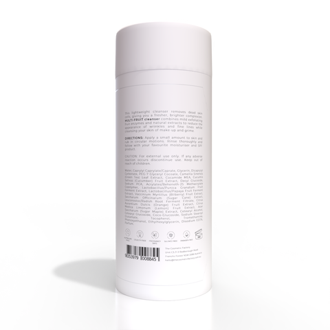 MULTI-FRUIT CLEANSER | 200ML - Exfoliating, Brightening, Anti-Aging Formula - SuperSaverAU - view 1