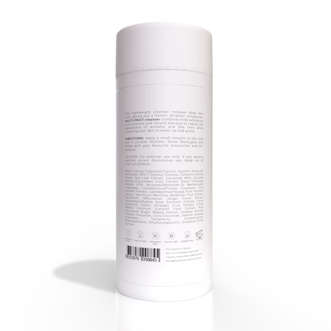 MULTI-FRUIT CLEANSER | 200ML - Exfoliating, Brightening, Anti-Aging Formula - SuperSaverAU - view 1