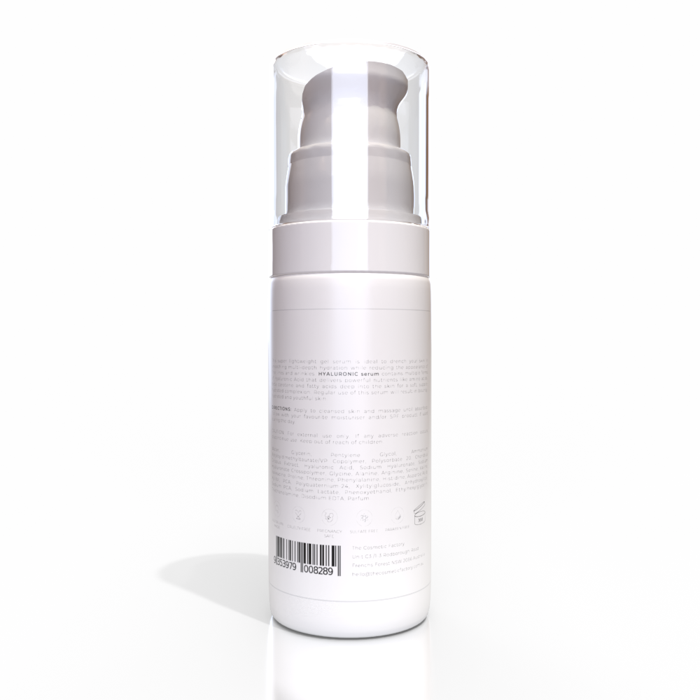 HYALURONIC SERUM | 30ML - Multi-Depth Hydration, Reduces Fine Lines, Nutrient-Rich