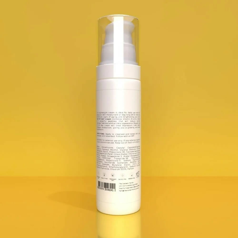 DAY-BY-DAY Cream | 50ML - Lightweight Moisturizer with Peptides & Vitamin B - SuperSaverAU - view 4