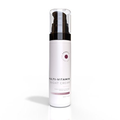 MULTI-VITAMIN NIGHT CREAM | 50ML - Anti-Aging, Soothing for Sensitive Skin, Brightening