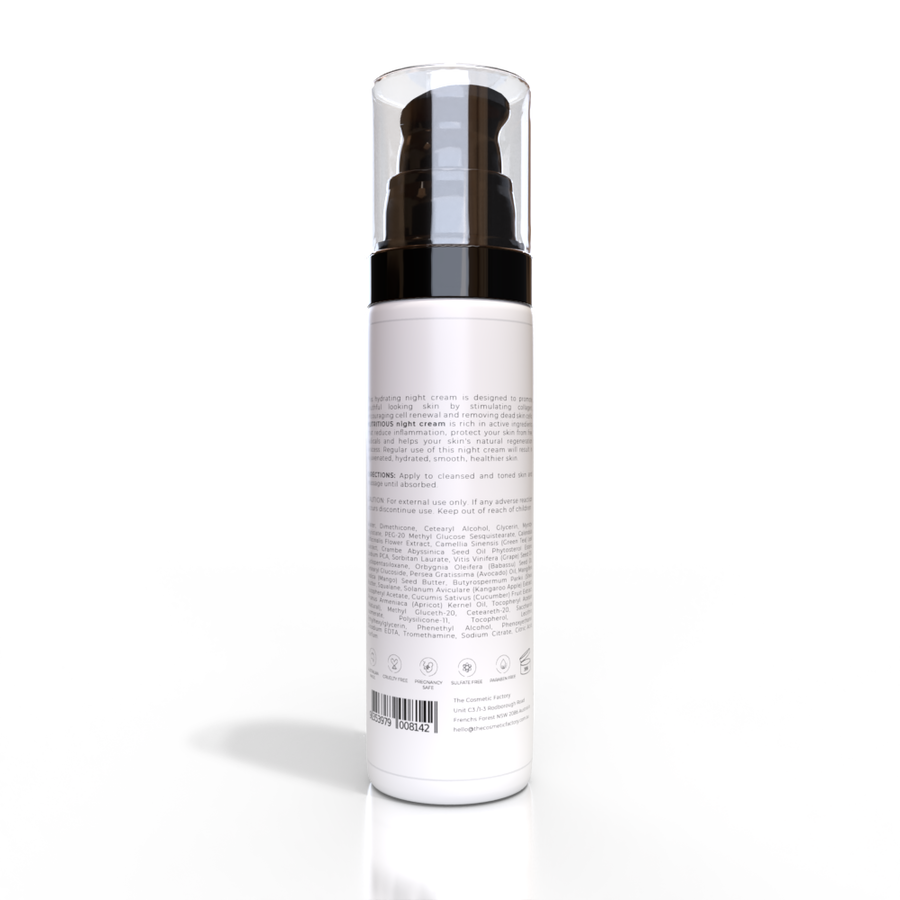 NUTRITIOUS Night Cream | 50ML - Hydrating, Collagen Boosting, Antioxidant Protection - SuperSaverAU - view 1