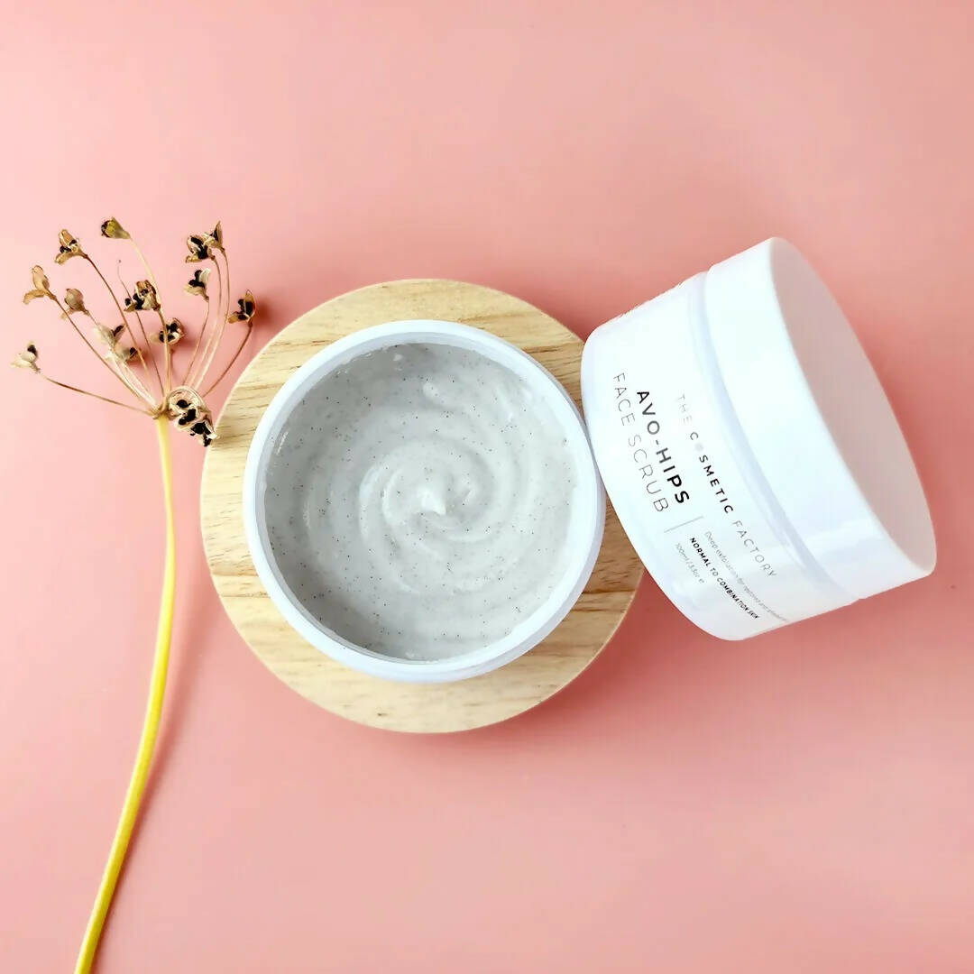 AVO-HIPS Face Scrub 100ML - Deep Exfoliation with Avocado & Rosehip Oils - SuperSaverAU - view 3