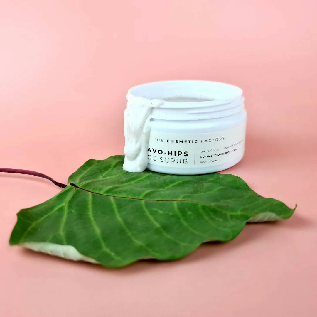 AVO-HIPS Face Scrub 100ML - Deep Exfoliation with Avocado & Rosehip Oils - SuperSaverAU - view 4