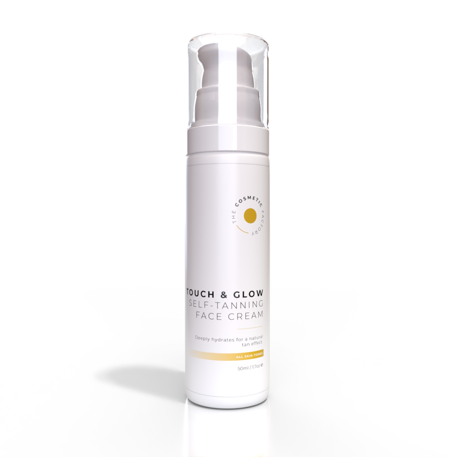 TOUCH & GLOW Self-Tanning Face Cream | Hydrating, Non-Greasy | 50ML - SuperSaverAU - view 1