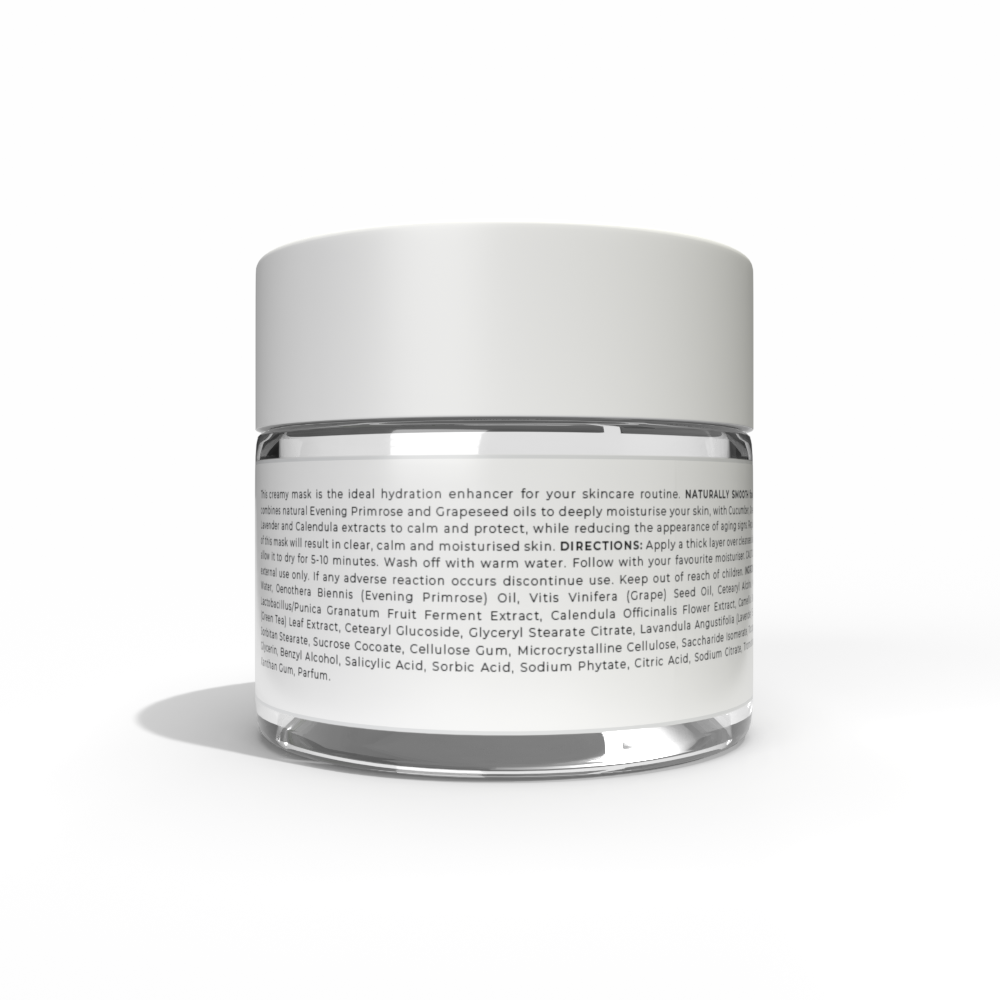 NATURALLY SMOOTH Face Mask | 50ML - Hydrating, Anti-Aging, All Skin Types - SuperSaverAU - view 2