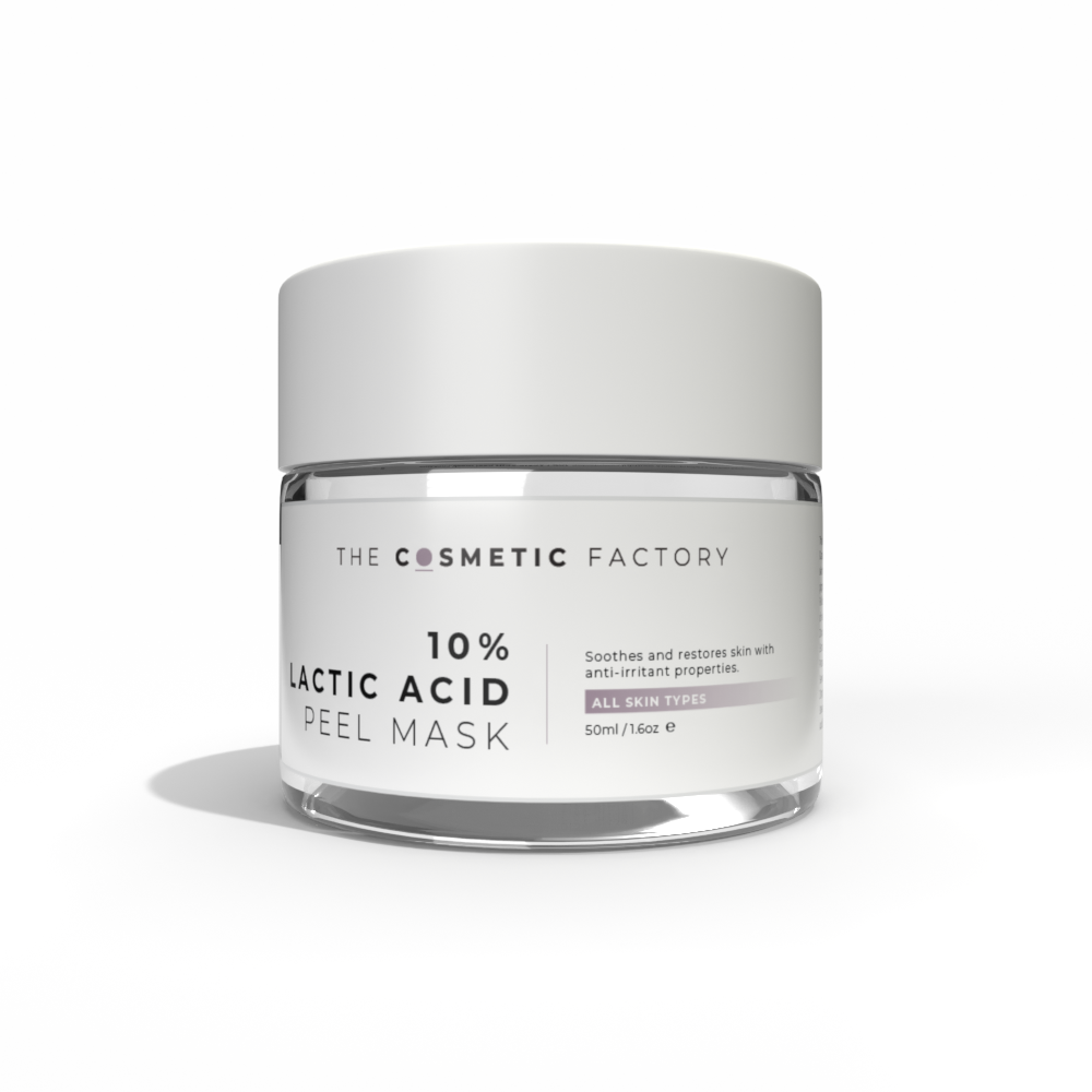 Lactic Acid Peel Mask 10% - Gentle Exfoliation & Hydration - 50ML