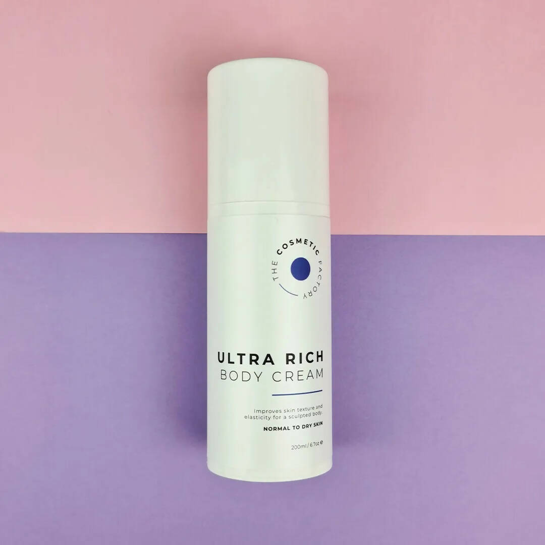 ULTRA RICH Body Cream 200ML - Nourishing Mango Butter, Rosehip Oil, Firming, Cellulite Reduction - SuperSaverAU - view 1