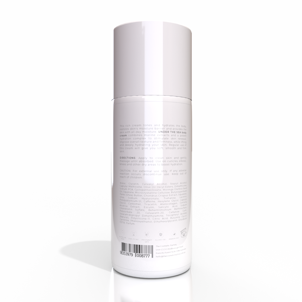 UNDER THE SEA Body Cream | 200ML - Deep Hydration, Skin Renewal, Firming