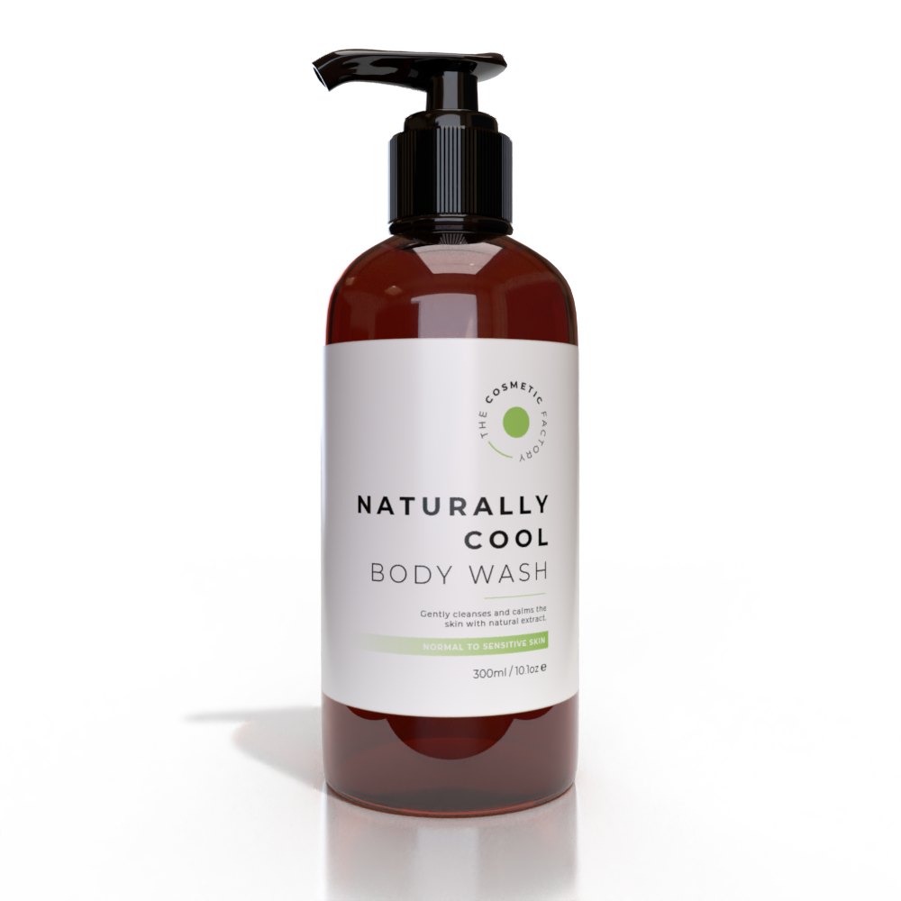 NATURALLY COOL Body Wash 300ML - Cucumber Extract, Hydrating & Soothing - SuperSaverAU - view 1