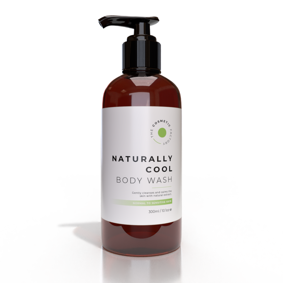 NATURALLY COOL Body Wash 300ML - Cucumber Extract, Hydrating & Soothing - SuperSaverAU - view 1