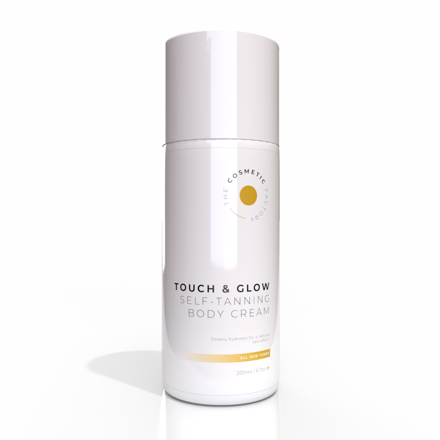 TOUCH & GLOW Self-Tanning Body Cream | Natural Tan, Hydrating | 200ML - SuperSaverAU - view 1