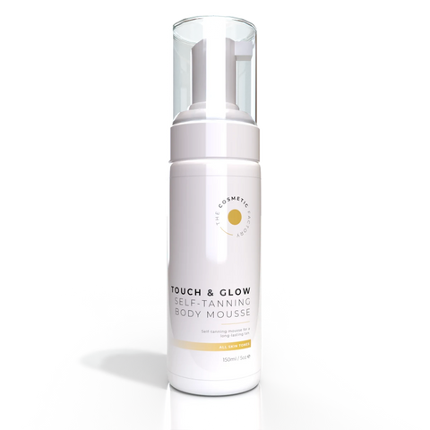 TOUCH & GLOW Self-Tanning Mousse 150ML - Streak-Free, Melanin Boosting, All Skin Tones - SuperSaverAU - view 1