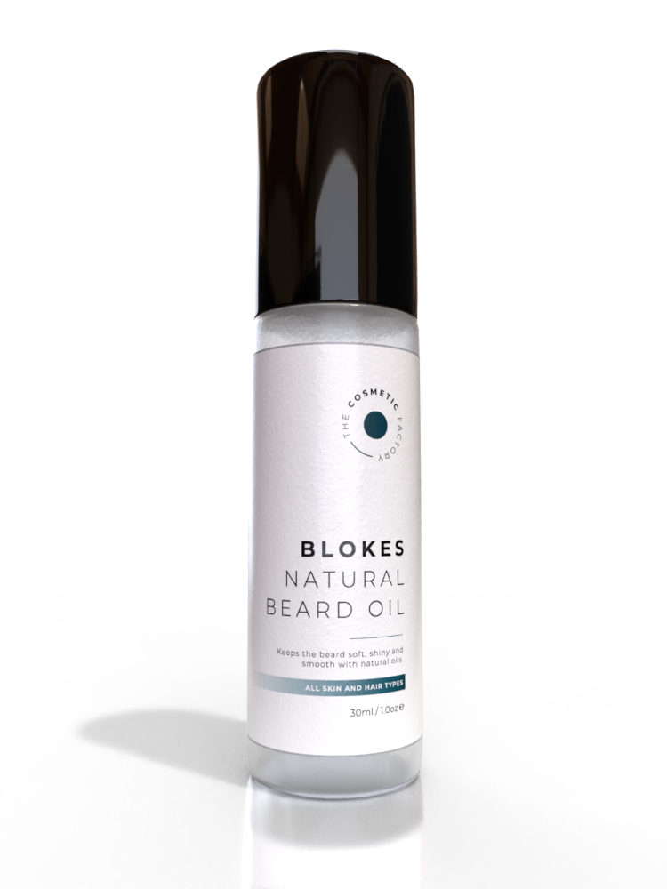BLOKES NATURAL Beard Oil 30ML - 100% Natural, Hydrating, Non-Greasy Formula