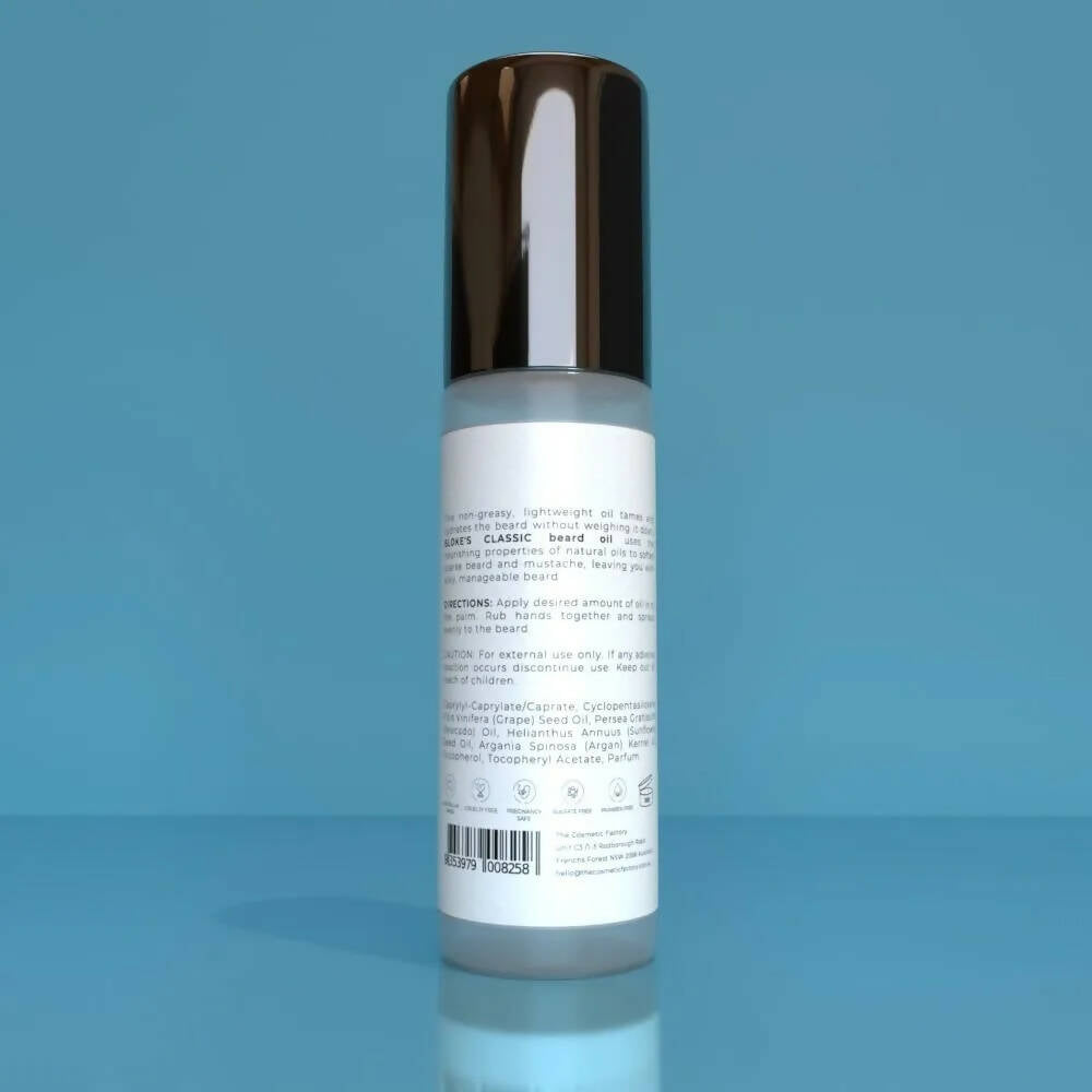 BLOKES CLASSIC Beard Oil 30ML - Non-Greasy Hydration, Softens Coarse Hair - SuperSaverAU - view 1