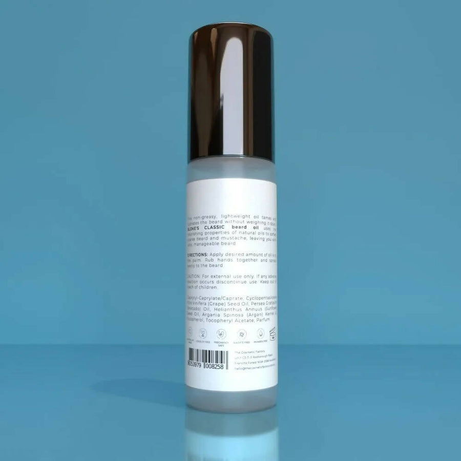 BLOKES CLASSIC Beard Oil 30ML - Non-Greasy Hydration, Softens Coarse Hair - SuperSaverAU - view 1