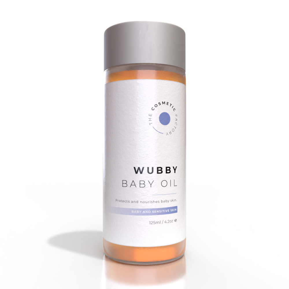 WUBBY Baby Oil | 125ML Gentle Hydration & Soothing for Sensitive Skin - SuperSaverAU - view 1