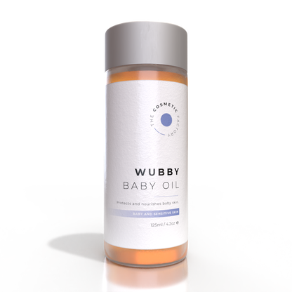 WUBBY Baby Oil | 125ML Gentle Hydration & Soothing for Sensitive Skin