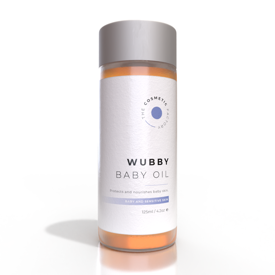 WUBBY Baby Oil | 125ML Gentle Hydration & Soothing for Sensitive Skin - SuperSaverAU - view 1